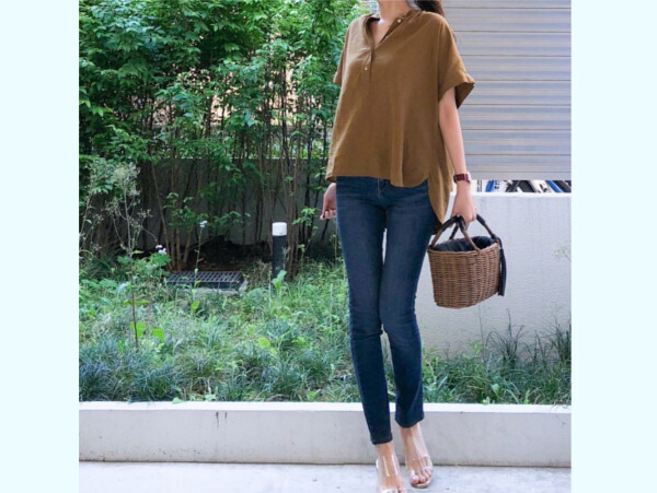 「アースカラー」で大人の落ち着き　ナチュラル美人コーデ【ユニクロ大人コーデ～アメブロ30代ファッション1位 Hanaさん ～ Vol.27】