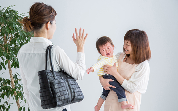 登園しぶりで毎日の号泣がつらい…ママの心を軽くするには