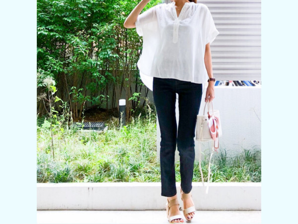 ふんわりサラリ! 梅雨を乗り切る「涼しげコーデ」【ユニクロ大人コーデ~アメブロ30代ファッション1位 Hanaさん ~ Vol.29】