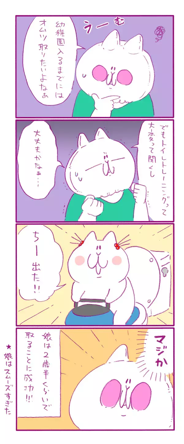 幼稚園入園前にトイレトレーニングをスタート！【もちもちエプリデイ】  Vol.12