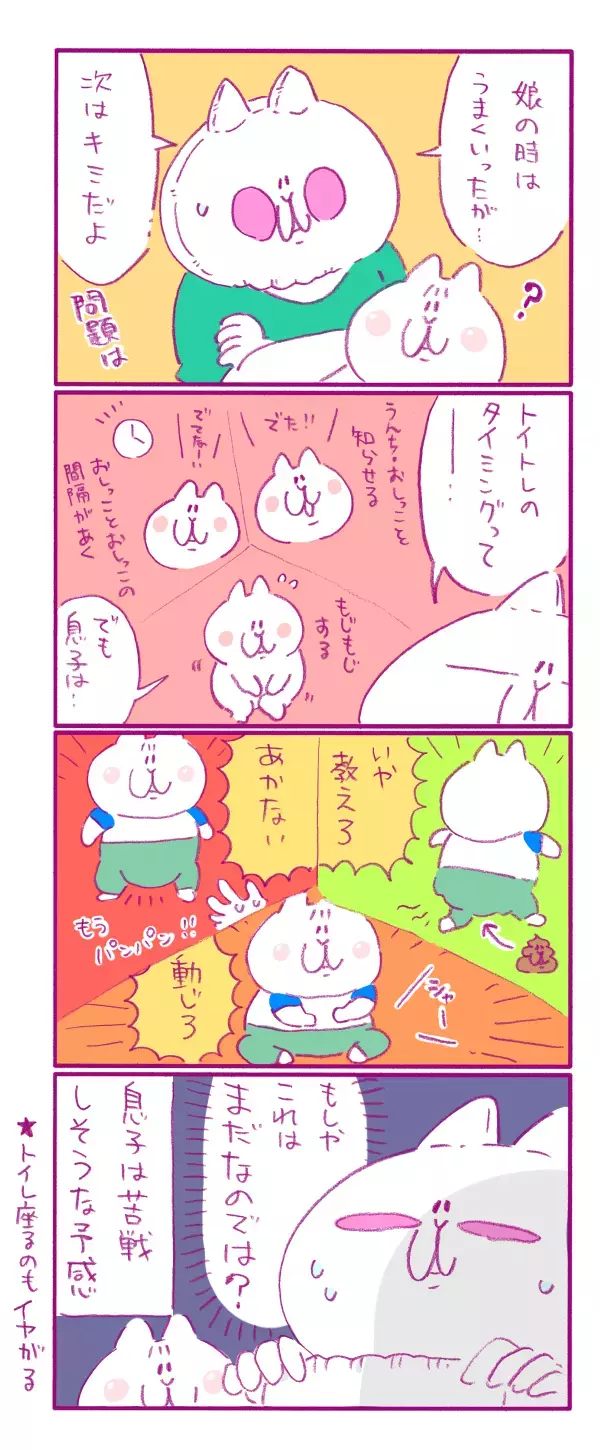 幼稚園入園前にトイレトレーニングをスタート！【もちもちエプリデイ】  Vol.12