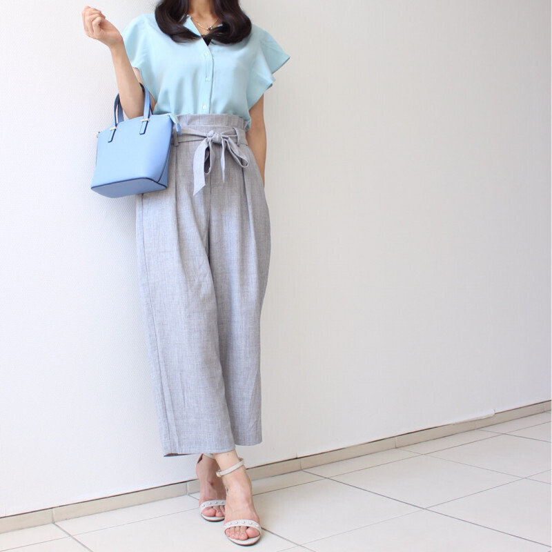 グリーン・ブルー系で清涼感アップ！  梅雨を乗り切る爽やかコーデ【しまりんごの毎日しまむらコーデ～アメブロトップブロガー～ Vol.27】