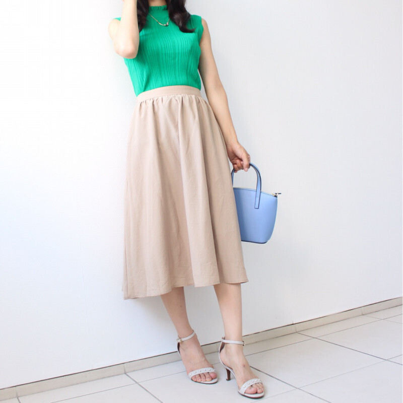 グリーン・ブルー系で清涼感アップ！  梅雨を乗り切る爽やかコーデ【しまりんごの毎日しまむらコーデ～アメブロトップブロガー～ Vol.27】