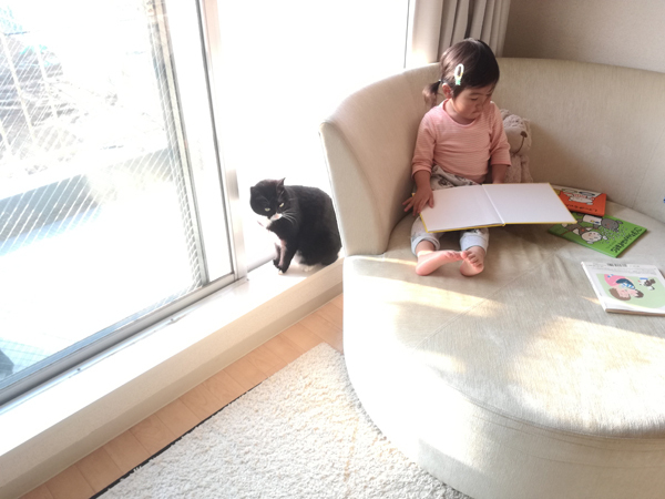 【いぬねこ うちのこ。】おくちがハートの猫サリーと小さな姉弟たち／かねこかなえさん