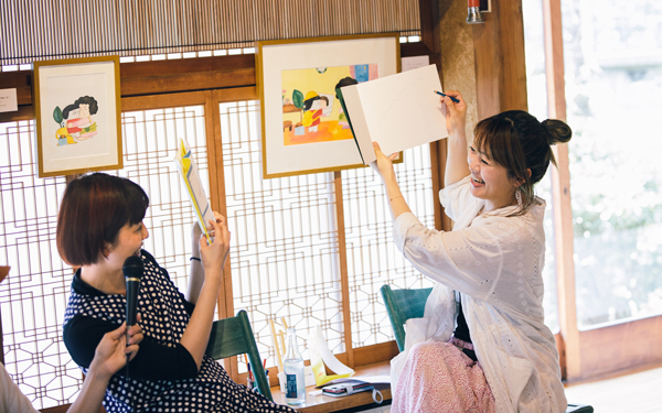 坂本美雨×Boojil対談Vol.1 アーティストであり、ママである。ふたりが語る母の悩みや子育てとは？