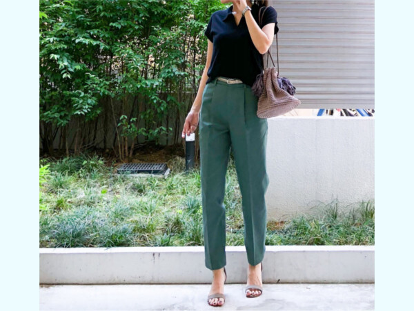 ユニクロの着やせアイテムですっきりコーデ。【ユニクロ大人コーデ～アメブロ30代ファッション1位 Hanaさん ～ Vol.30】