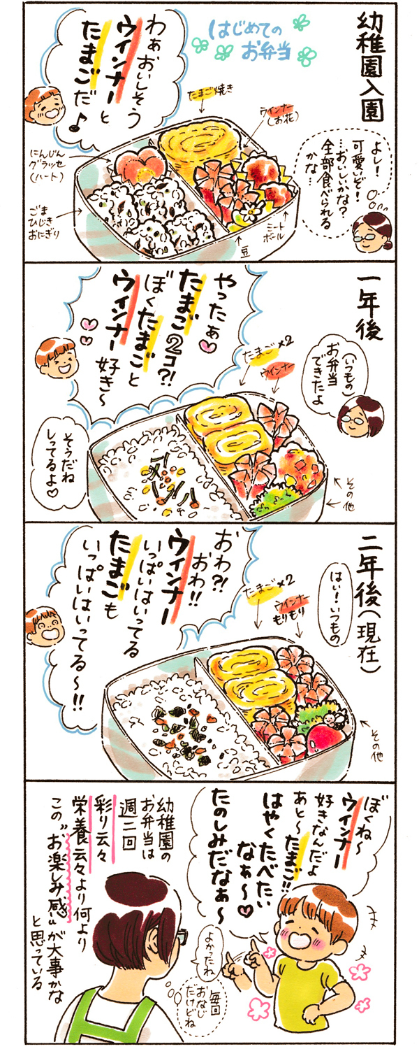 栄養バランスが大事？ 子供の幼稚園のお弁当で大切なこと【おててつないで 〜なかよし兄妹の癒され日記〜 第9話】