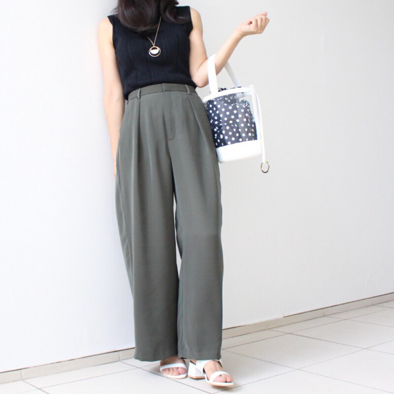 【GU・しまむら】美シルエットを叶えるパンツスタイルコーデ【しまりんごの毎日しまむらコーデ～アメブロトップブロガー～ Vol.29】