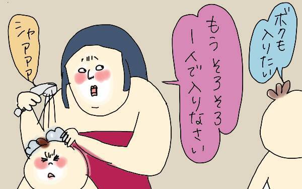 お風呂は何歳まで一緒？ 男の子ママの「お風呂問題」【コソダテフルな毎日 第84話】