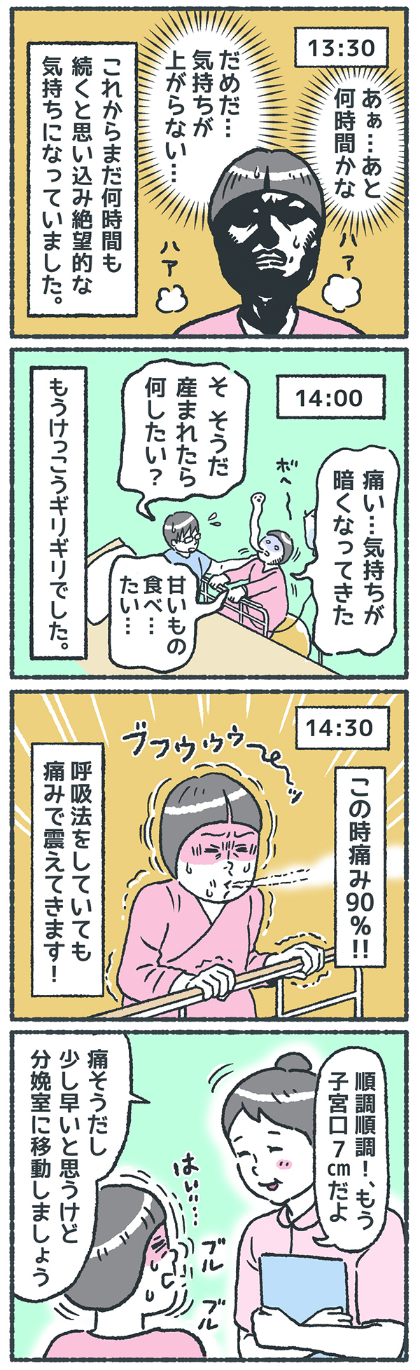 陣痛促進剤、バルーンの痛みは？ 2人目なのにお産の進み方がわからない【笑いに変えて乗り切る！(願望) オタク母の育児日記】  Vol.14