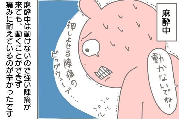 はやく麻酔を入れてくれ…！ もがき苦しんだ無痛分娩【産後太りこじらせ母日記 第5話】