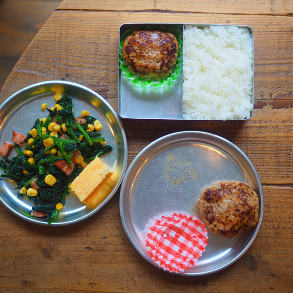 冷めても美味しい「豚ハンバーグ・鶏ハンバーグ」の作り方【MAYAさんちのお弁当レシピ  Vol.1】