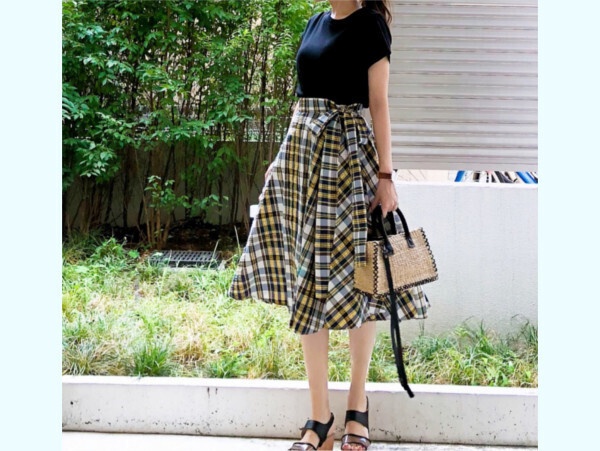 かろやかな揺れ感が上品！ ユニ女のふんわりスカートコーデ術【ユニクロ大人コーデ～アメブロ30代ファッション1位 Hanaさん ～ Vol.33】