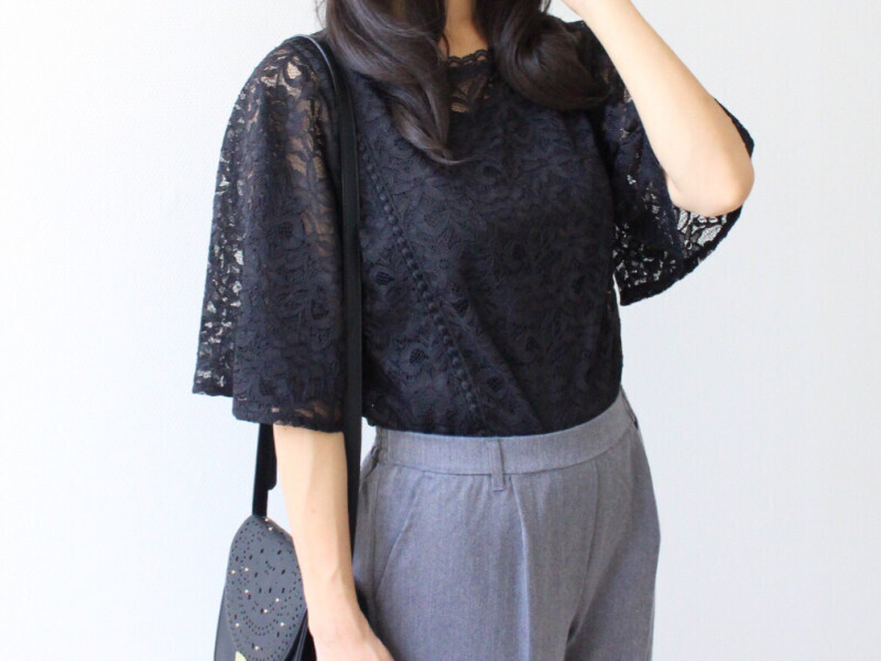 【GU・しまむら】“透け感”アイテムで、秋の軽やかフェミニンコーデ【しまりんごの毎日しまむらコーデ～アメブロトップブロガー～ Vol.32】