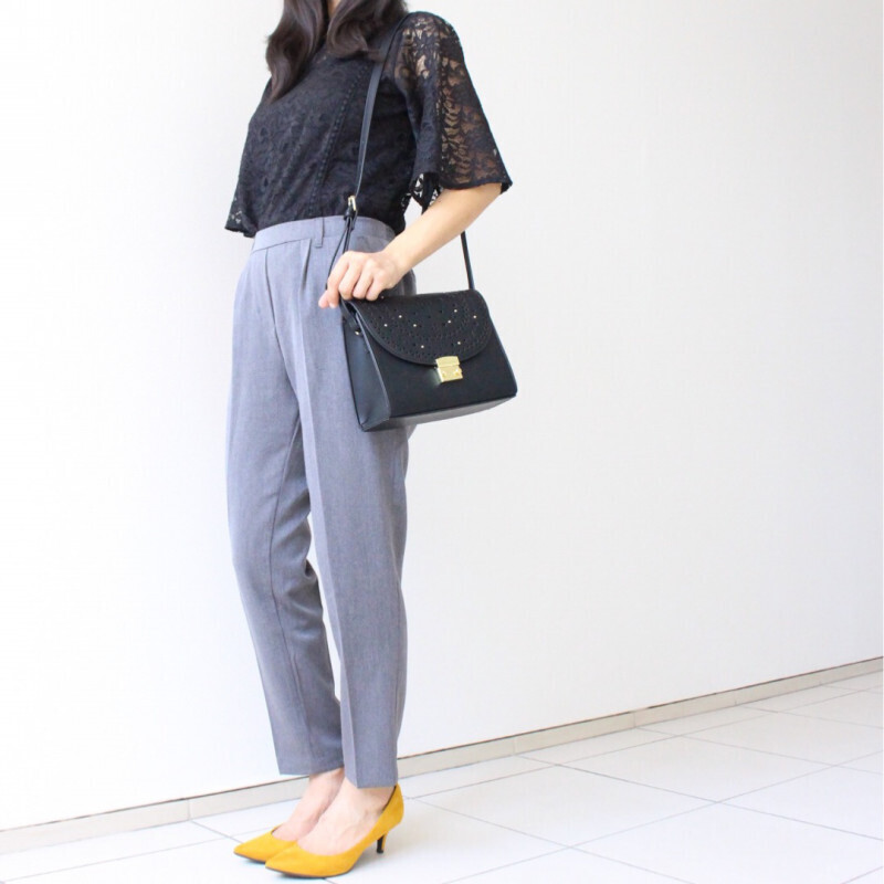 【GU・しまむら】“透け感”アイテムで、秋の軽やかフェミニンコーデ【しまりんごの毎日しまむらコーデ～アメブロトップブロガー～ Vol.32】