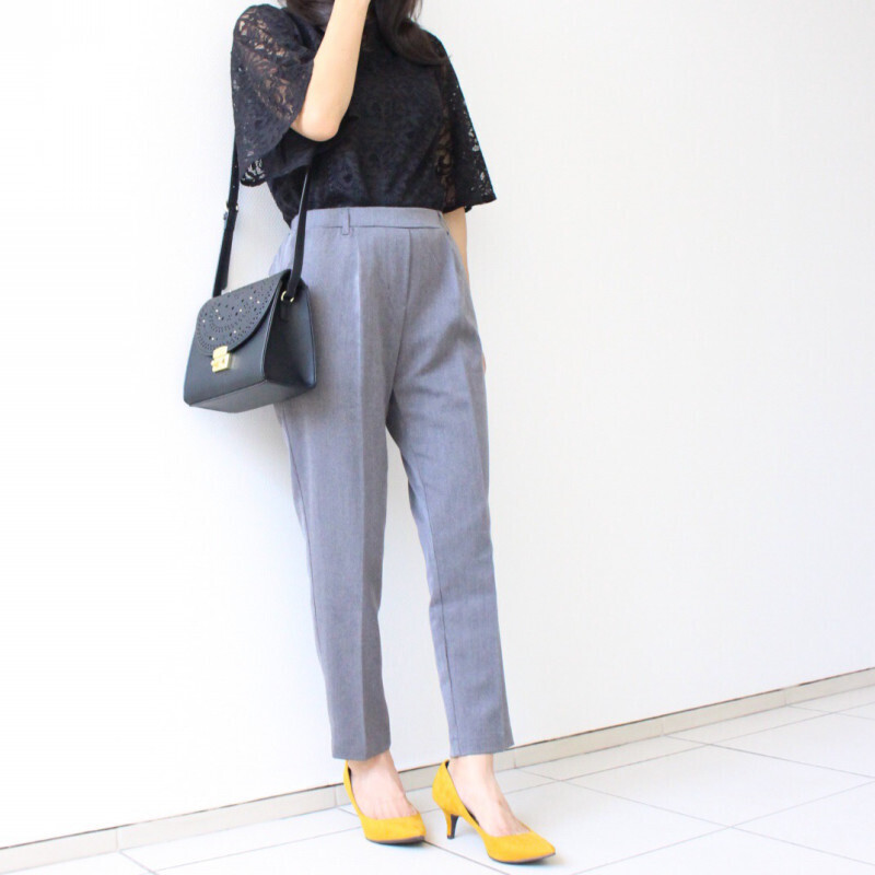 【GU・しまむら】“透け感”アイテムで、秋の軽やかフェミニンコーデ【しまりんごの毎日しまむらコーデ～アメブロトップブロガー～ Vol.32】