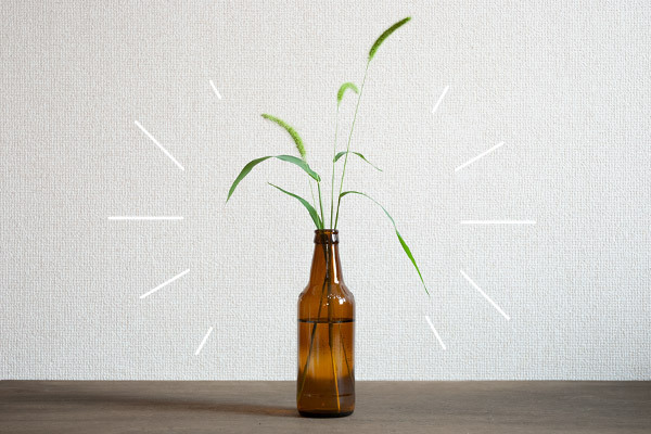 お月見にさっと用意できる！ ねこじゃらしのお飾り【昔ながらが”今”楽しい！レトロアートレシピ Vol.14】