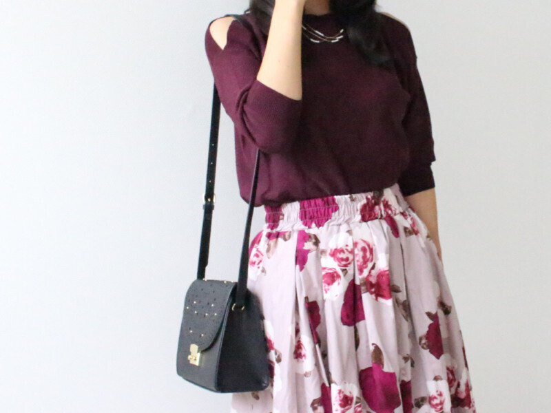 【GU・しまむら】大人の落ち着き！ しっとり“秋色”スカートコーデ【しまりんごの毎日しまむらコーデ～アメブロトップブロガー～ Vol.33】