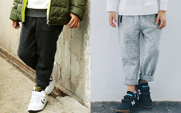 2018年冬キッズボトムスは、”見た目重視”のあったかオシャレを楽しもう