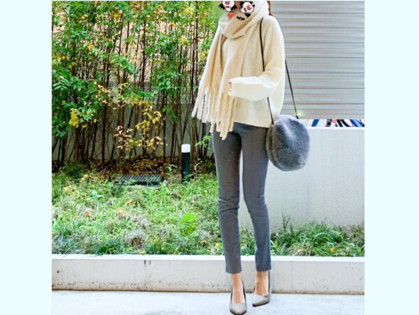 ユニクロ「技ありニット」が使える！ スッキリ脚長コーデ【ユニクロ大人コーデ～アメブロ30代ファッション1位 Hanaさん ～ Vol.39】