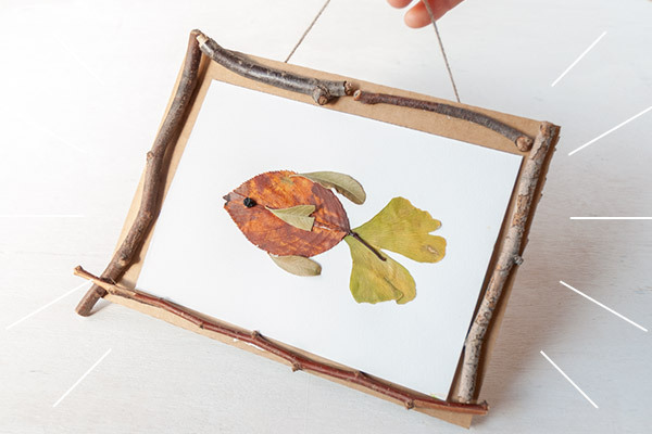 落ち葉アート「これって何の形？」秋を楽しむ簡単工作【昔ながらが”今”楽しい！レトロアートレシピ Vol.18】