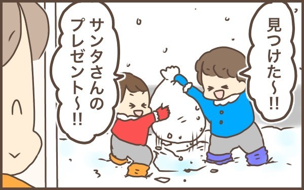 サンタは来ない…そしてクリスマスの演出がとんでもない結果に…？【ぽんぽん家の2歳差育児 第12話】