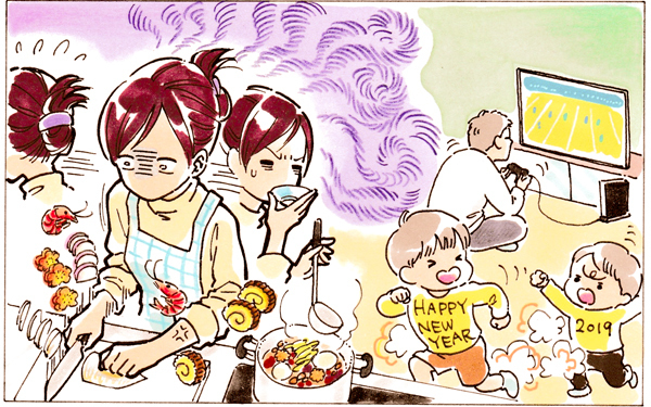 年越しに選んだのはゆっくりできる場所。でもそこには盲点が!?【パパママの本音調査】  Vol.314