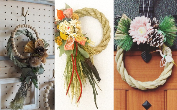 手作りなのに簡単「世界に一つだけ」正月飾りアイデア3つ