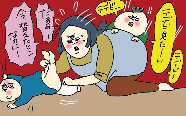 夫の体調不良アピールにイライラ…優しくできない妻の気持ちもわかって！【コソダテフルな毎日 第105話】