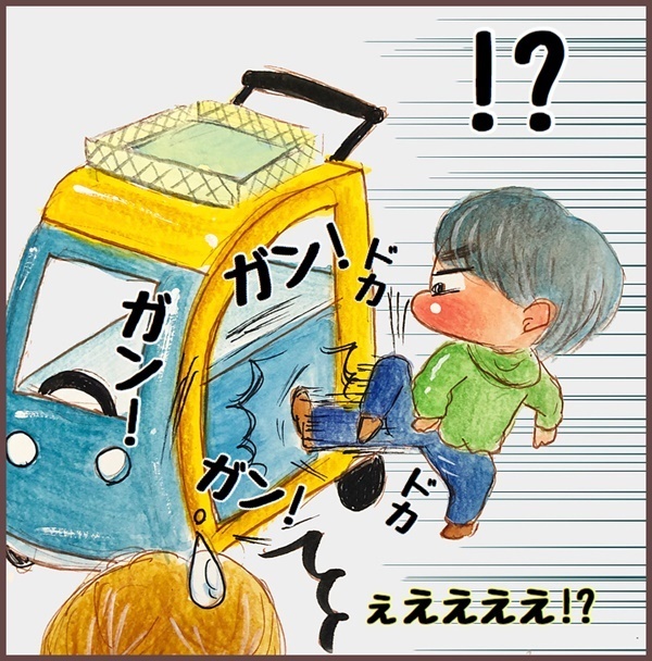 そこは真似しないで〜！ “子は親の鏡”を突きつけられた息子のある行動【メルヘン男子とPOWER PUFF BOY  第6話】