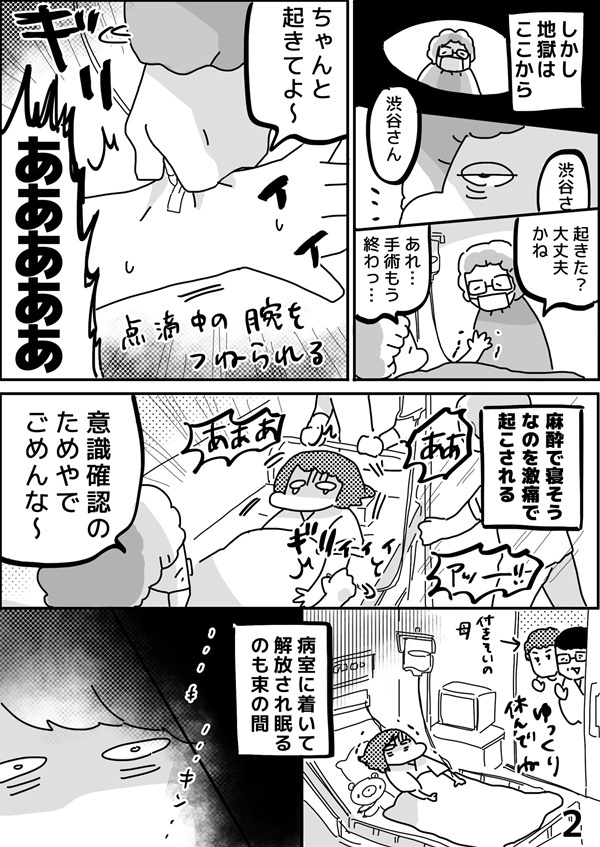 帝王切開でも痛いものは痛い！ ナメてかかるな地獄の出産記【やっぱり家が好き〜おっとぅんとみったんと私〜 第4話】
