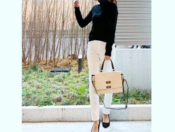 【ユニクロ】品良く見える「大人モノトーン」コーデ【ユニクロ大人コーデ～アメブロ30代ファッション1位 Hanaさん ～ Vol.42】