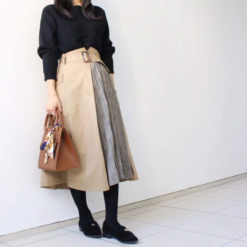 女性ウケも抜群！ ロングスカートが主役の褒められママコーデ【しまりんごの毎日しまむらコーデ～アメブロトップブロガー～ Vol.40】