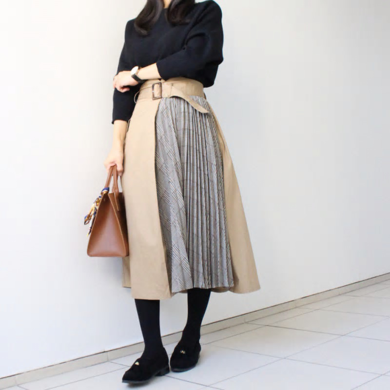 女性ウケも抜群！ ロングスカートが主役の褒められママコーデ【しまりんごの毎日しまむらコーデ～アメブロトップブロガー～ Vol.40】