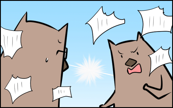 産後不安定だったワタシを気づかってくれた夫に感謝！　そして最近は娘にも感謝！【ウォンバット母さん育児中  第11話】