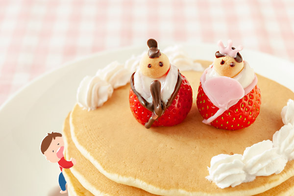 子どもとおいしいひな祭り「 イチゴの手作りおひな様 」【昔ながらが”今”楽しい！レトロアートレシピ Vol.24】