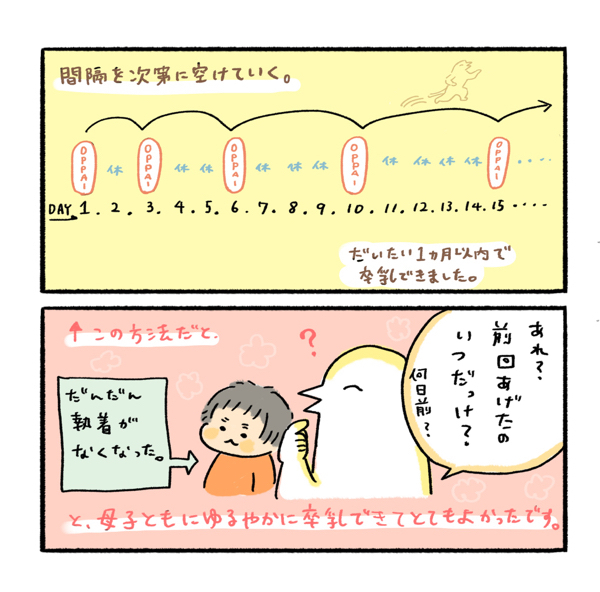 卒乳の適切な時期って？　我が家の卒乳と卒おしゃぶりの進め方【ふるえるとりの育児日記 第6話】
