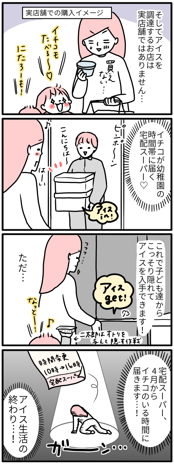 子どもに内緒の背徳感がたまらない 後ろめたさゼロのストレス発散法 モチコの親バカ ツッコミ育児 第76話 ウーマンエキサイト 2 2