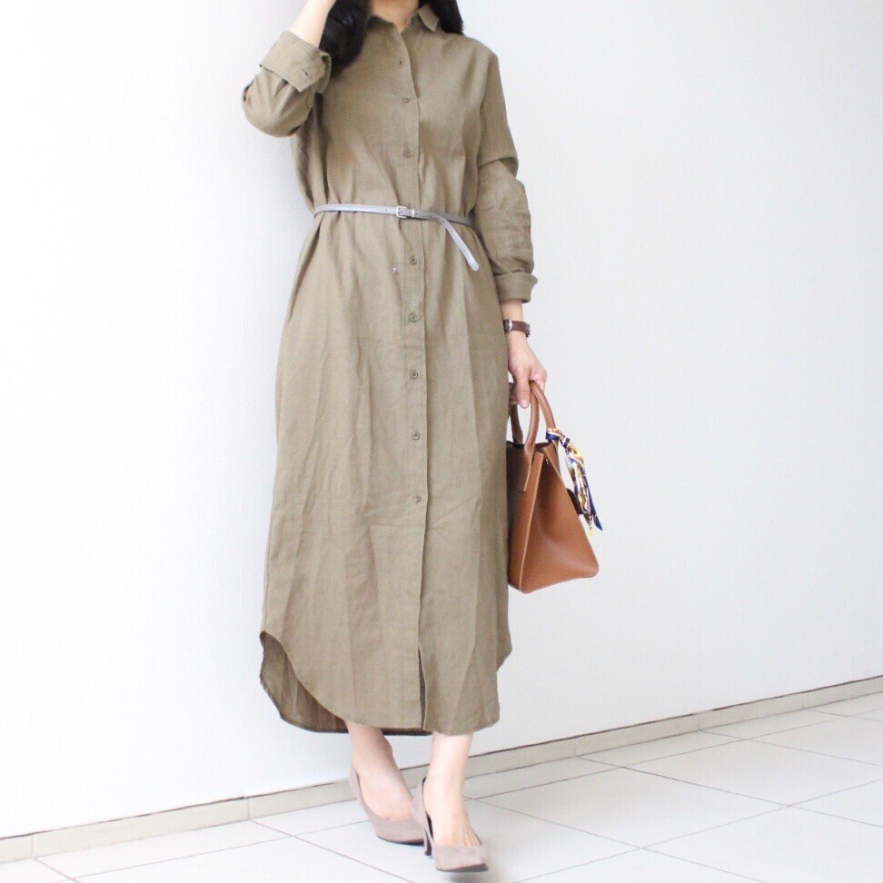 これは買い！ 大人かわいい高見え「春ワンピ」、夫ウケも上々【しまりんごの毎日しまむらコーデ～アメブロトップブロガー～ Vol.44】