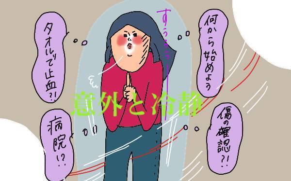 子どもが顔から地面に落ちて流血！2歳児の怪我は突然に…【コソダテフルな毎日 第116話】