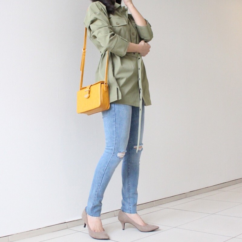 今季注目の「春アウター」コーデ　トレンチ・マウンテン・ミニタリーが断然かわいい！【しまりんごの毎日しまむらコーデ～アメブロトップブロガー～ Vol.45】