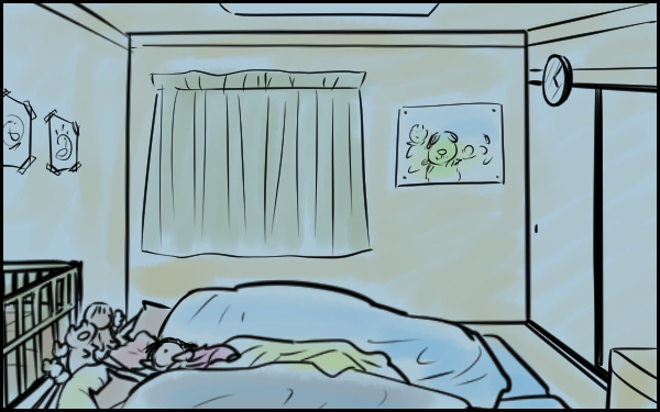 ほわぁぁぁ…と夜明け前の至福タイム。これが私のストレス発散法【ウォンバット母さん育児中  第16話】