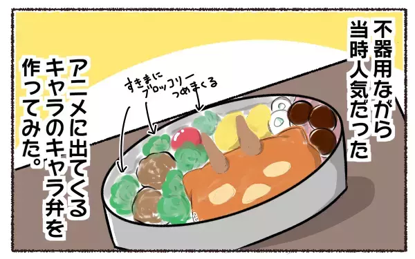 キャラ弁は簡単に作れる！ 不器用ママでも一瞬で完成するキャラ弁の作り方【3児の母こっさんの甘辛日記 第6話】