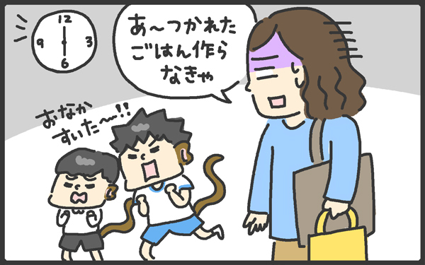 子どもはズボラ飯が好き？ 疲れて料理したくない日のわが家の時短レシピ【メンズかーちゃん～うちのやんちゃで愛おしいおさるさんの物語～ 第59回】