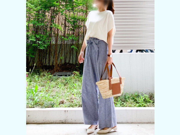 【ユニクロ】見た目も着心地も爽やか！ ユニ女の大人「リネン」コーデ【ユニクロ大人コーデ～アメブロ30代ファッション1位 Hanaさん ～ Vol.51】