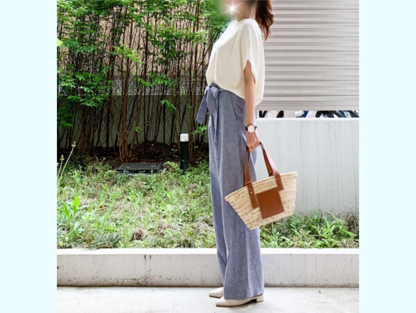 【ユニクロ】見た目も着心地も爽やか！ ユニ女の大人「リネン」コーデ【ユニクロ大人コーデ～アメブロ30代ファッション1位 Hanaさん ～ Vol.51】