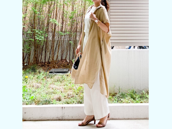 【ユニクロ】見た目も着心地も爽やか！ ユニ女の大人「リネン」コーデ【ユニクロ大人コーデ～アメブロ30代ファッション1位 Hanaさん ～ Vol.51】