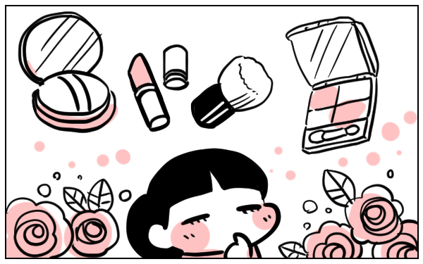 女の子は小さい頃からメイクに興味津々！ 自ら編み出したメイク方法で衝撃の事態に…！【ちひろの親子成長記録 第5話】