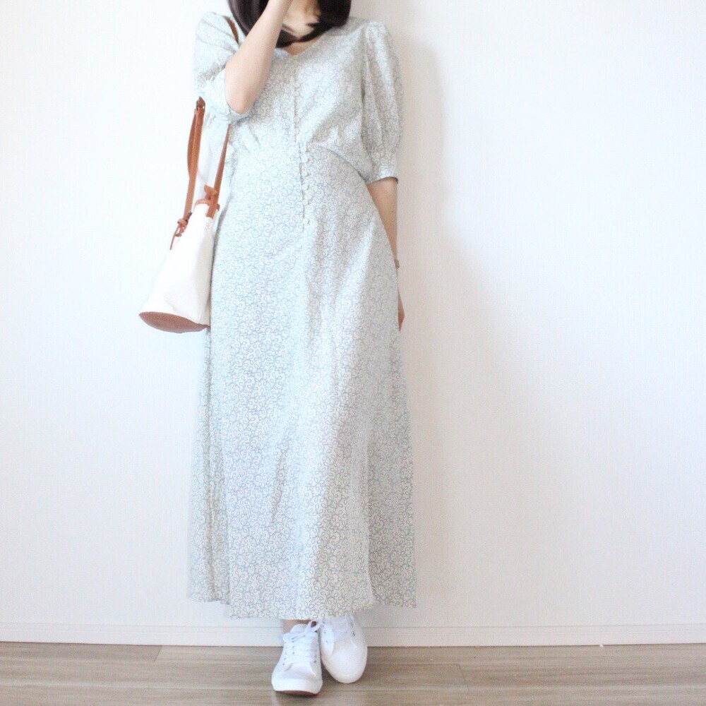 【GU、しまむら】 大人かわいい「プチプラ花柄コーデ」　春のおでかけにぴったり！【しまりんごの毎日しまむらコーデ～アメブロトップブロガー～ Vol.48】