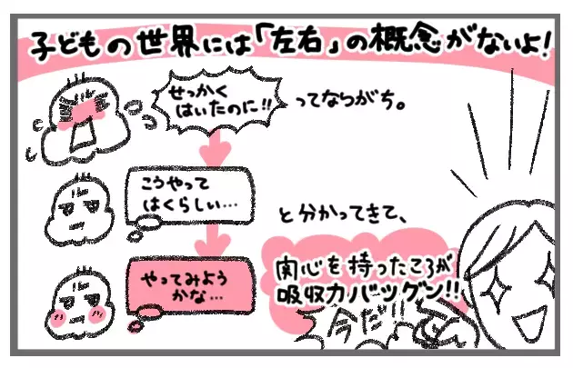 子どもが靴を左右反対に履くと、一番居心地が悪いのは私だった！【今日もゆる育児日和 Vol.1】